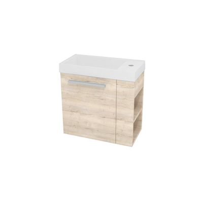 Kolpa KIKI Schrank mit Waschbecken OUK 50 L CW