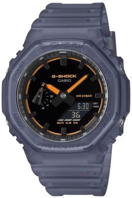 Casio G-Shock Classic Ana-Digi Armbanduhr Blau/Orange GA-2100K-2AER