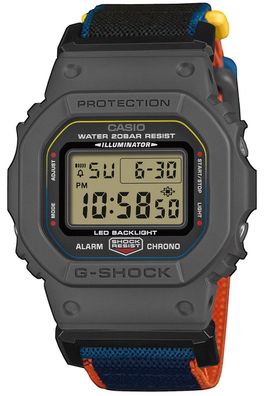 Casio G-Shock Origin Armbanduhr Anthrazit/Blau DW-5600MNC-8A2ER