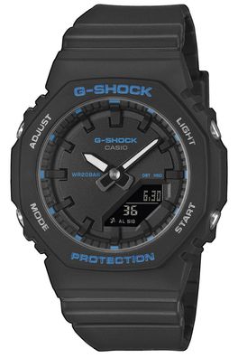 Casio G-Shock Classic Ana-Digi Damenuhr Schwarz/Blau GMA-P2100BA-1AER
