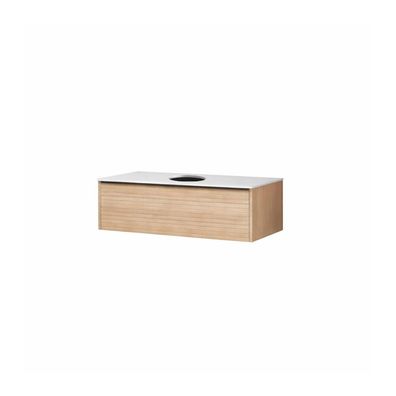 Kolpa ORPHIA Waschbecken-Unterschrank mit Kerrock-Platte und Schublade OOR 100 H/ACA