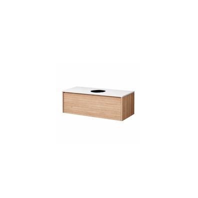 Kolpa ORPHIA Waschbecken-Unterschrank mit Kerrock-Platte und Schublade OOR 80 H/ACACI