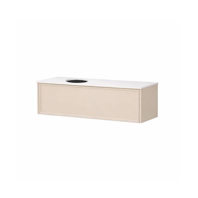 Kolpa ORPHIA Waschbecken-Unterschrank mit Kerrock-Platte und Schublade OOR 120 O/LG