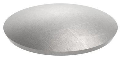 Halbrundschale Stahl Ø 33,7 mm H 6 mm Stärke 2,0 mm ohne Bohrung