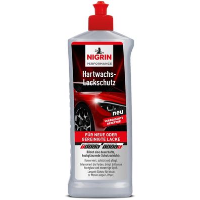 Nigrin Hartwachs Lack-Schutz 500ml Politur Lack-Versieglung Auto-Wachs PKW KFZ