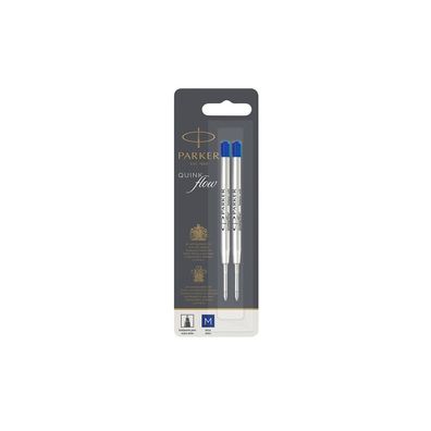 PARKER Kugelschreibermine QUINKflow 2er M Blau Blister