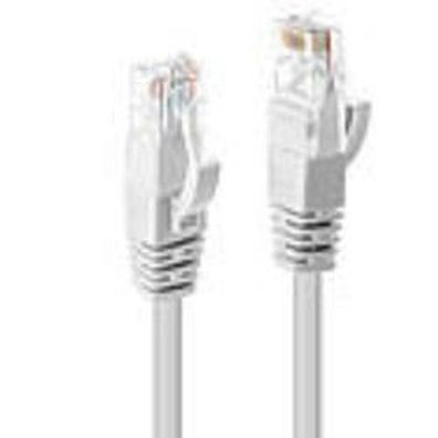 LINDY Patchkabel Cat6 U/UTP weiß 15m