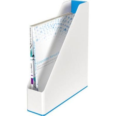 Stehsammler WOW Duo Colour 5362 - A4 73 x 318 x 272 mm blau metallic Polystyren