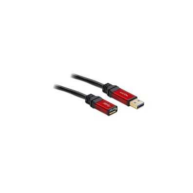 DELOCK USB3.0 Verl. A -> A St/Bu 3.00m Premium