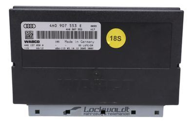 4H0907553E Steuergeräte Niveauregulierung Audi S8 A8 4H