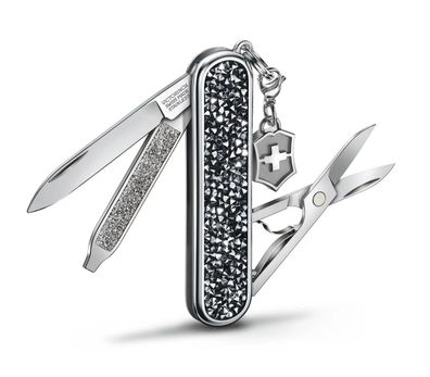 Victorinox Classic SD Brilliant Crystal Taschenmesser mit 5 Funktionen