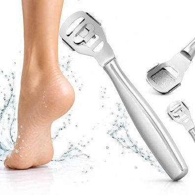 Hobel Fußhobel Hornhautschaber Hornhautentferner Pediküre SPA-Kabine aus Stahl