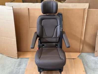 Original Mercedes-Benz W447 V-Klasse/Vito Einzelsitz NAPPA Braun NEU