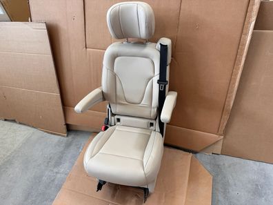 Original Mercedes-Benz W447 V-Klasse/Vito Einzelsitz NAPPA Beige NEU