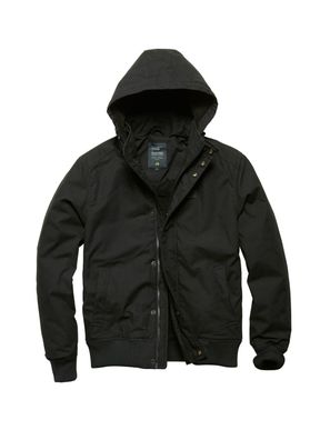 Vintage Industries Winterjacke Hudson Jacket Black