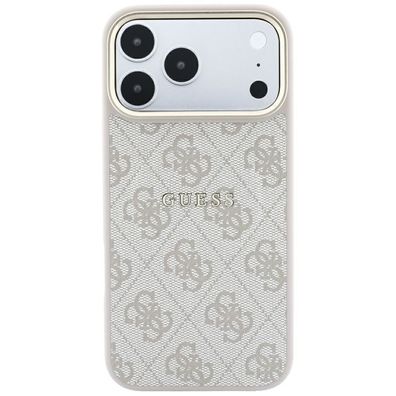 Guess Embossed 4G Classic kompatibel mit iPhone 18 Pro Max / 17 PRO Max Rosa Hülle