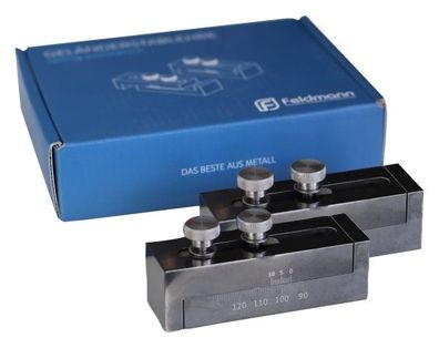 Geländerstablehre Stahl plasmanitriert Abstand 96-122 mm 2er-Set