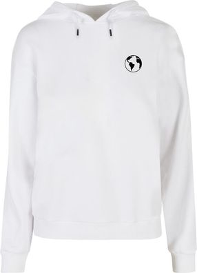 Merchcode Damen Ladies Wording Explore The World Everyday Hoody MP5012460