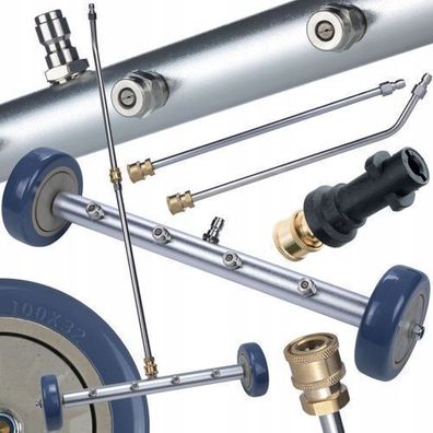 Rosfix Unterbodenlanze Set – Ersatz für Hochdruckreiniger Kärcher K2–K7 | 275 bar