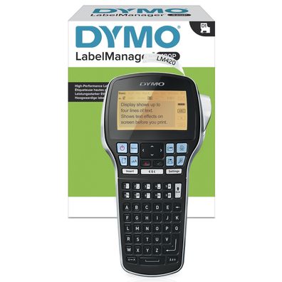 Dymo LabelMANAGER 420P - Beschriftungsgerät - s/w - Thermotransfer - Rolle (1,9 cm)