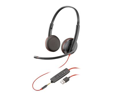 HP Poly Blackwire 3225 - 3300 Series - Headset - On-Ear