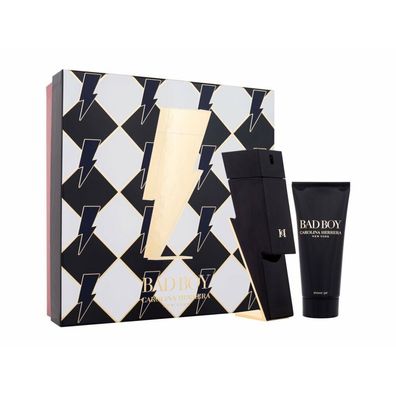 Carolina Herrera Bad Boy Giftset Edt Spray 100ml/Shower Gel 100ml 200ml