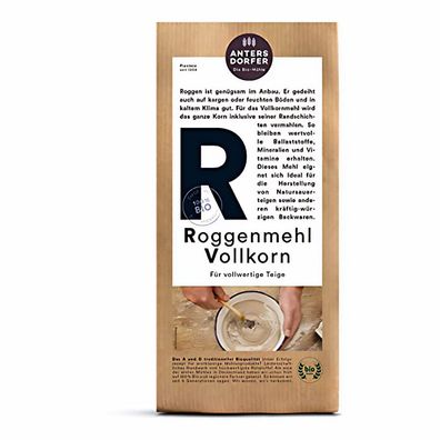 Antersdorfer - Roggenmehl Vollkorn bio - 1 kg - 1000.0g