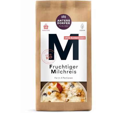 Antersdorfer - Die Bio-Mühle Bio Fruchtiger Milchreis 150g - 900.0g