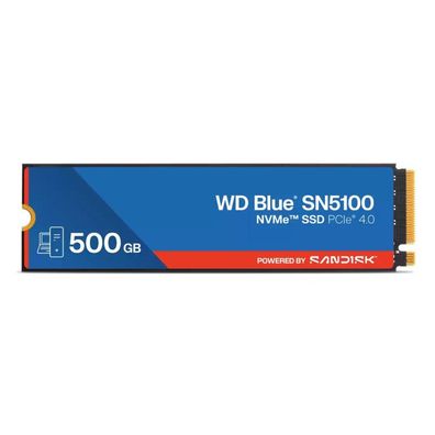 Western Digital SSD WD Blue M.2 2280 500GB NVMe SN5100 intern