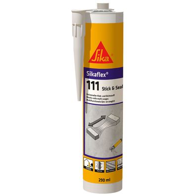 Sikaflex 111 Stick&Seal 290ml Kleb- und Dichtstoff - Menge: 1 Kartusche