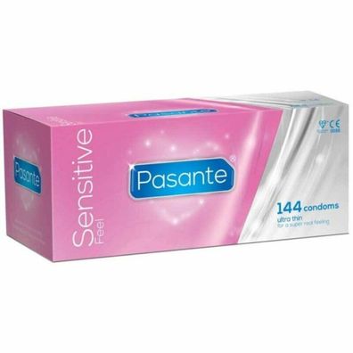 Pasante Feel Sensitive Gefühlsechte Kondome 144 Stück