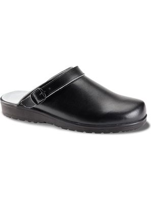 Sanita Herren Arbeit Pantolette Slipper Black