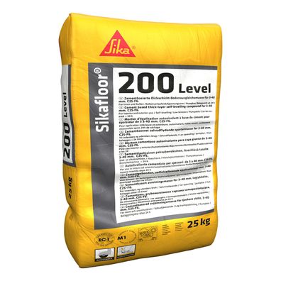Sikafloor-200 Level Bodenausgleichsmasse 3-40mm 25kg - Menge: 1 Sack