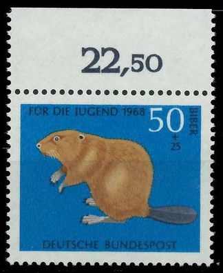 BRD 1968 Nr 552 postfrisch ORA X7F0C6A