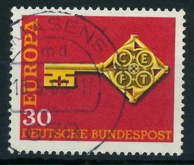 BRD BUND 1968 Nr 560 gestempelt X7F8FA6
