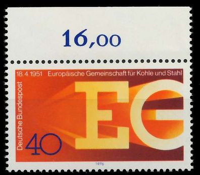 BRD BUND 1976 Nr 880 postfrisch ORA X8036BA