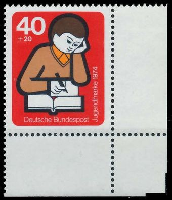 BRD BUND 1974 Nr 802 postfrisch ECKE-URE X5FE526