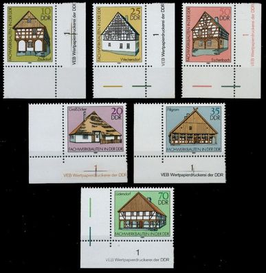 DDR 1981 Nr 2623-2628 postfrisch ECKE-ULI XABA16E