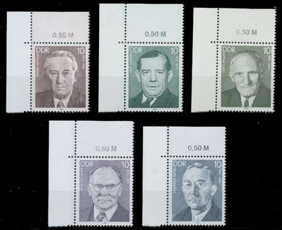 DDR 1983 Nr 2765-2769 postfrisch ECKE-OLI XAC091E