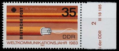 DDR 1983 Nr 2773 postfrisch SRA XAC0962
