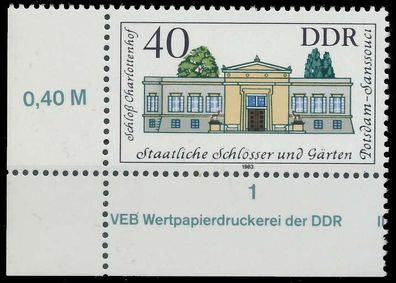DDR 1983 Nr 2828 postfrisch ECKE-ULI XAC0CD6