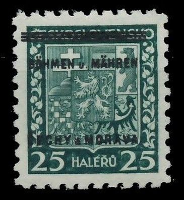 BÖHMEN MÄHREN Nr 4 postfrisch gepr. XB01B8E