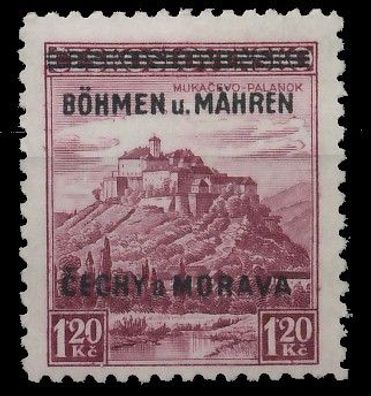 BÖHMEN MÄHREN Nr 11 postfrisch gepr. XB01BA6