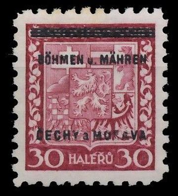 BÖHMEN MÄHREN Nr 5 postfrisch gepr. XB01BB2