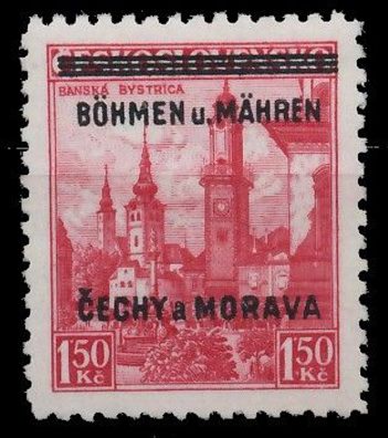 BÖHMEN MÄHREN Nr 12 postfrisch gepr. XB01BBA