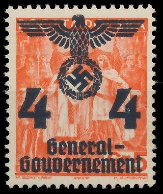 Generalgouvernement Nr 18 postfrisch XB01BC2