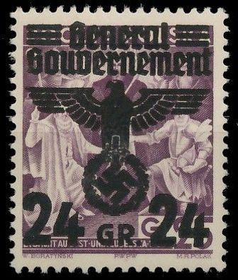 Generalgouvernement Nr 22 postfrisch XB01BDA