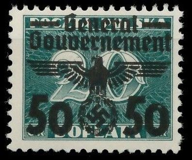 Generalgouvernement Nr 35 postfrisch XB01BE2