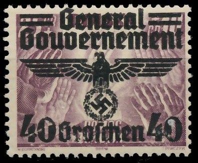 Generalgouvernement Nr 31 postfrisch XB01C1A