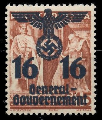 Generalgouvernement Nr 34a postfrisch XB01C02